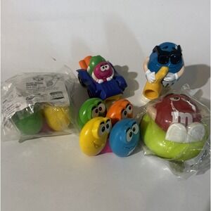 1997‎ M&M Burger King Toy Kids Club Main Clubhouse Lot Of 5